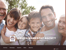 Tablet Screenshot of omahahomestay.com